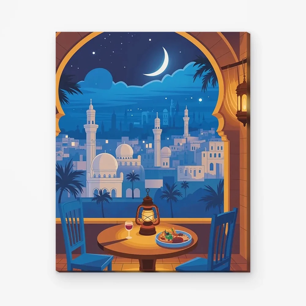 Pintar por Números - Noches de Ramadán