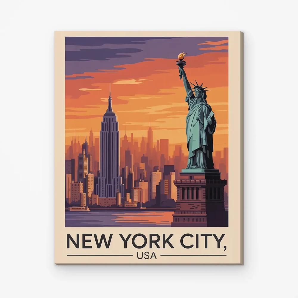 Pintar por Números - Nueva York, Estados Unidos