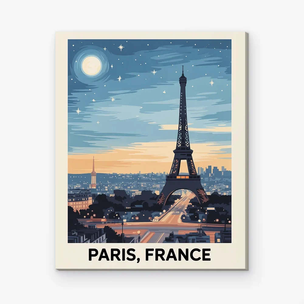 Pintar por Números - París, Francia
