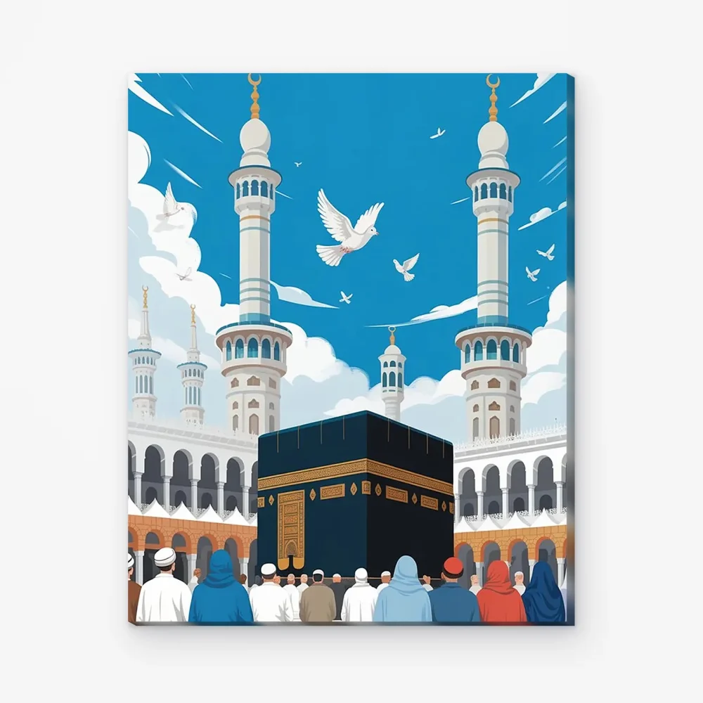 Pintar por Números - Serenidad de la Kaaba