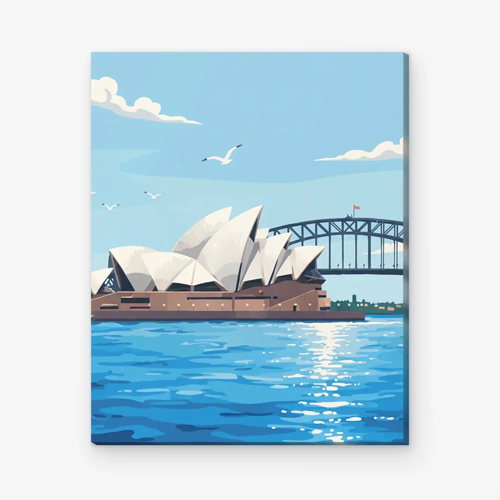 Pintar por Números - Sídney, Australia