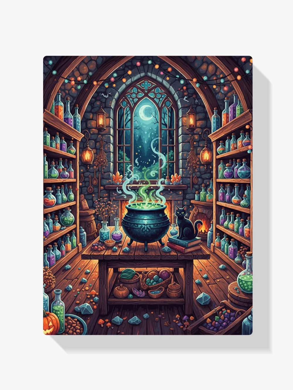 Pintar por Números - Habitación de pociones de bruja, foto 1
