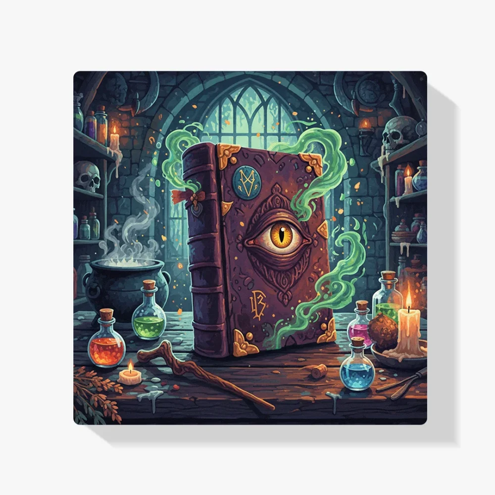 Pintar por Números - Libro de Hechizos de Hocus Pocus