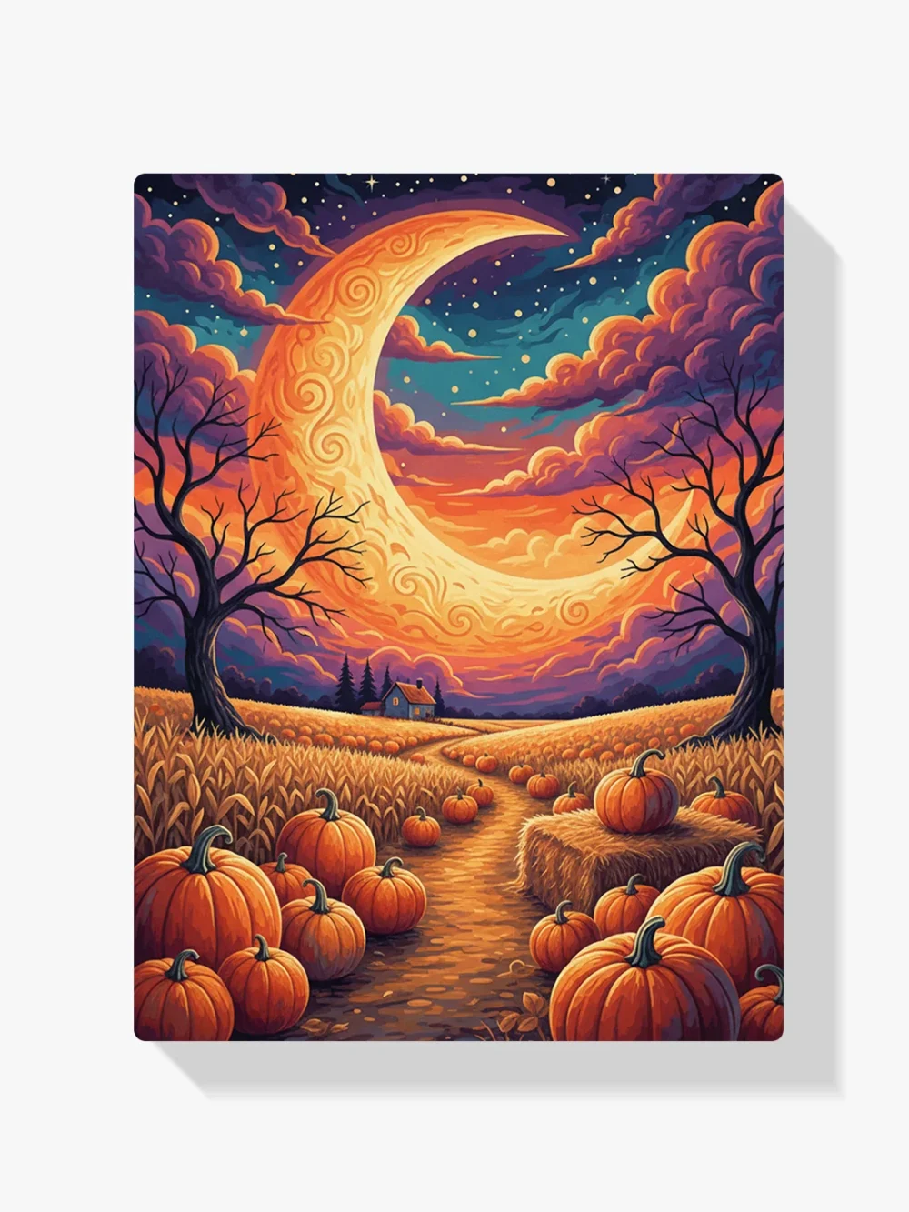 Pintar por Números - Resplandor de la luna de la cosecha, foto 1