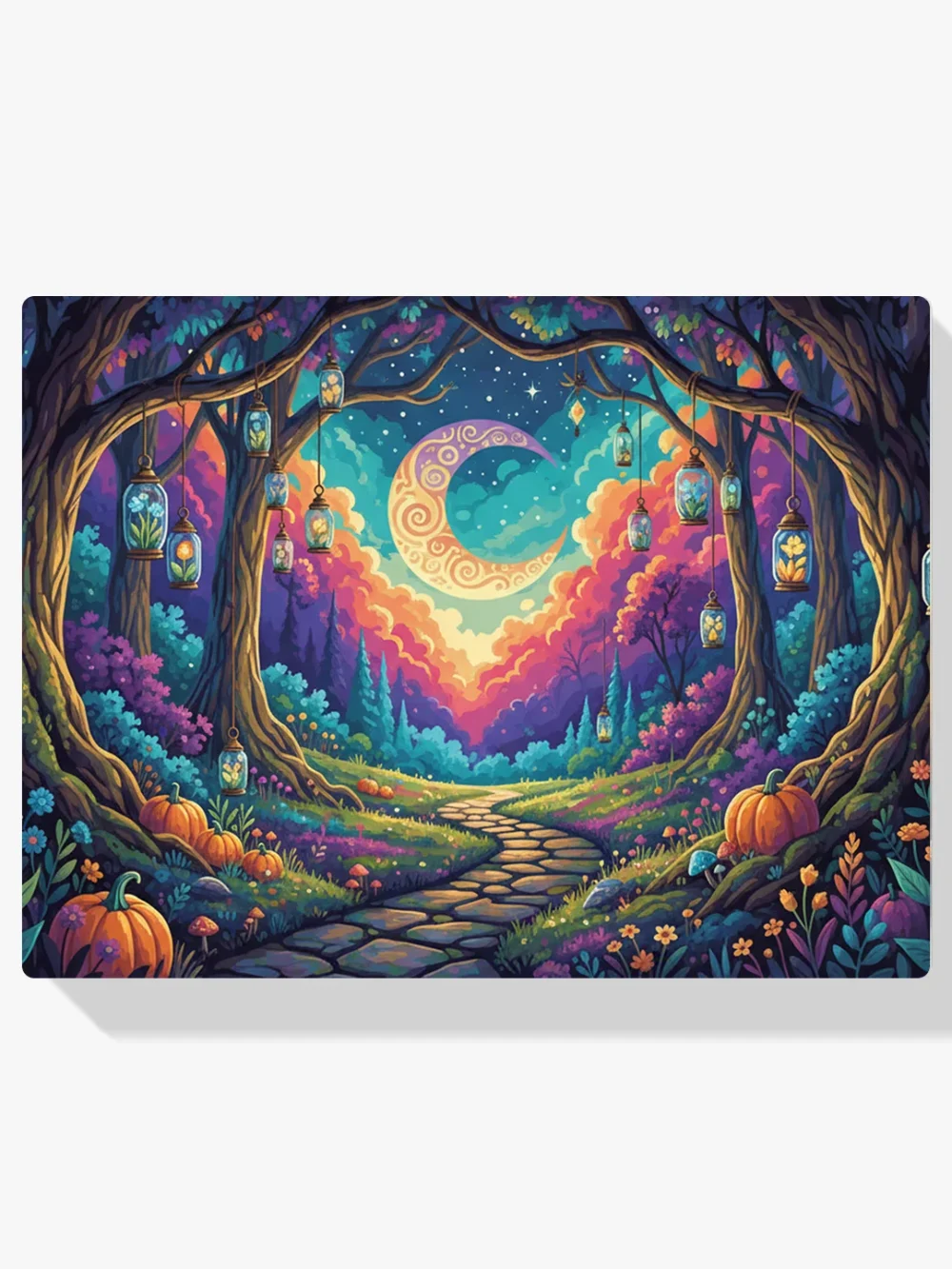 Pintar por Números - Sendero del bosque encantado, foto 1
