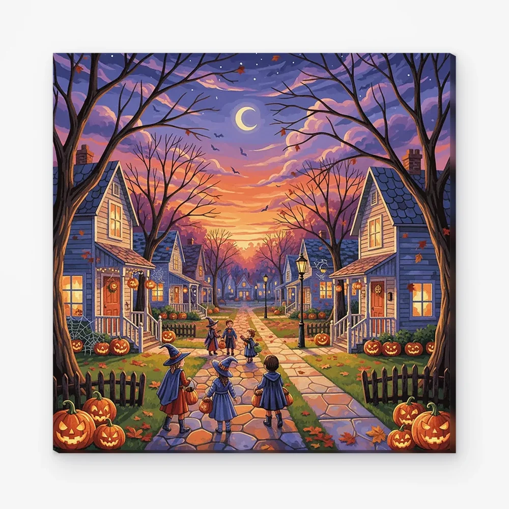 Pintar por Números - Calle del Truco o Traté