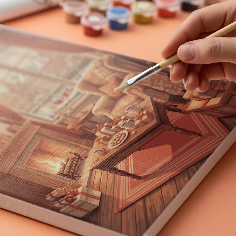 Pintar por Números - Cálido resplandor junto al canal, foto 5