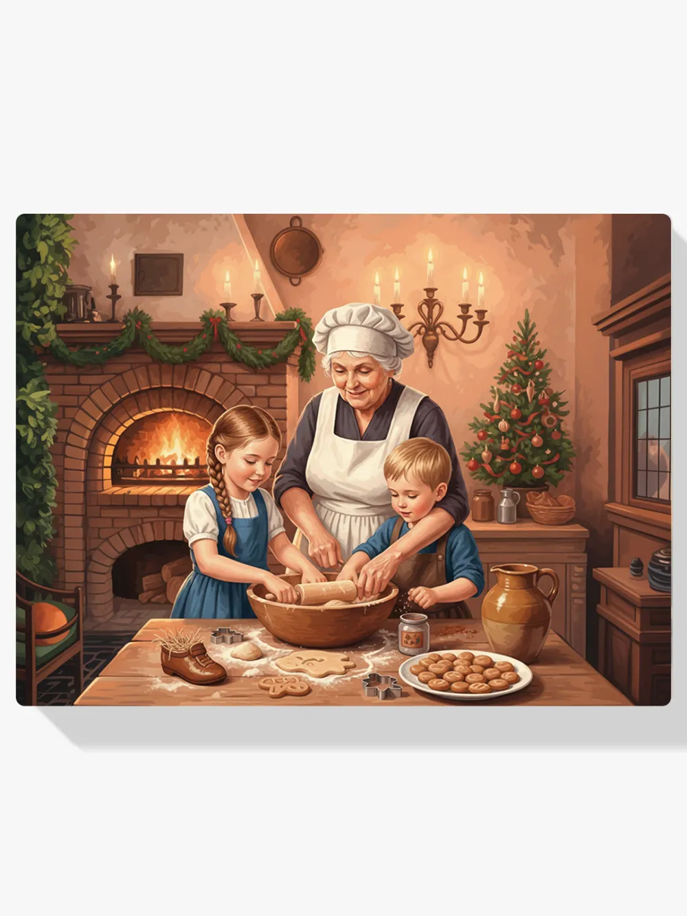 Pintar por Números - Horneando para Papá Noel, foto 1