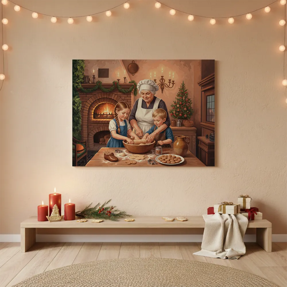 Pintar por Números - Horneando para Papá Noel, foto 4