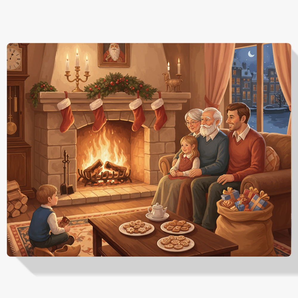 Pintar por Números - Juntos junto al fuego