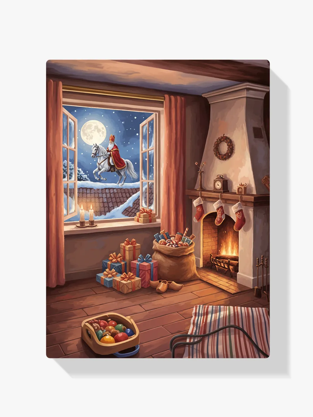 Pintar por Números - Llegada de Papá Noel, foto 1