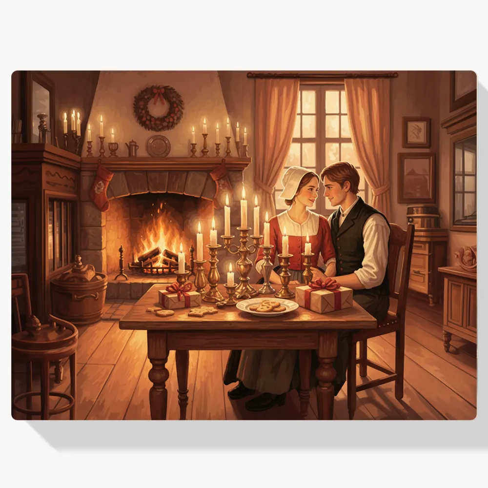 Pintar por Números - Momentos a la luz de las velas