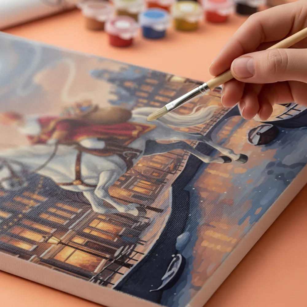 Pintar por Números - Paseo nocturno mágico, foto 4