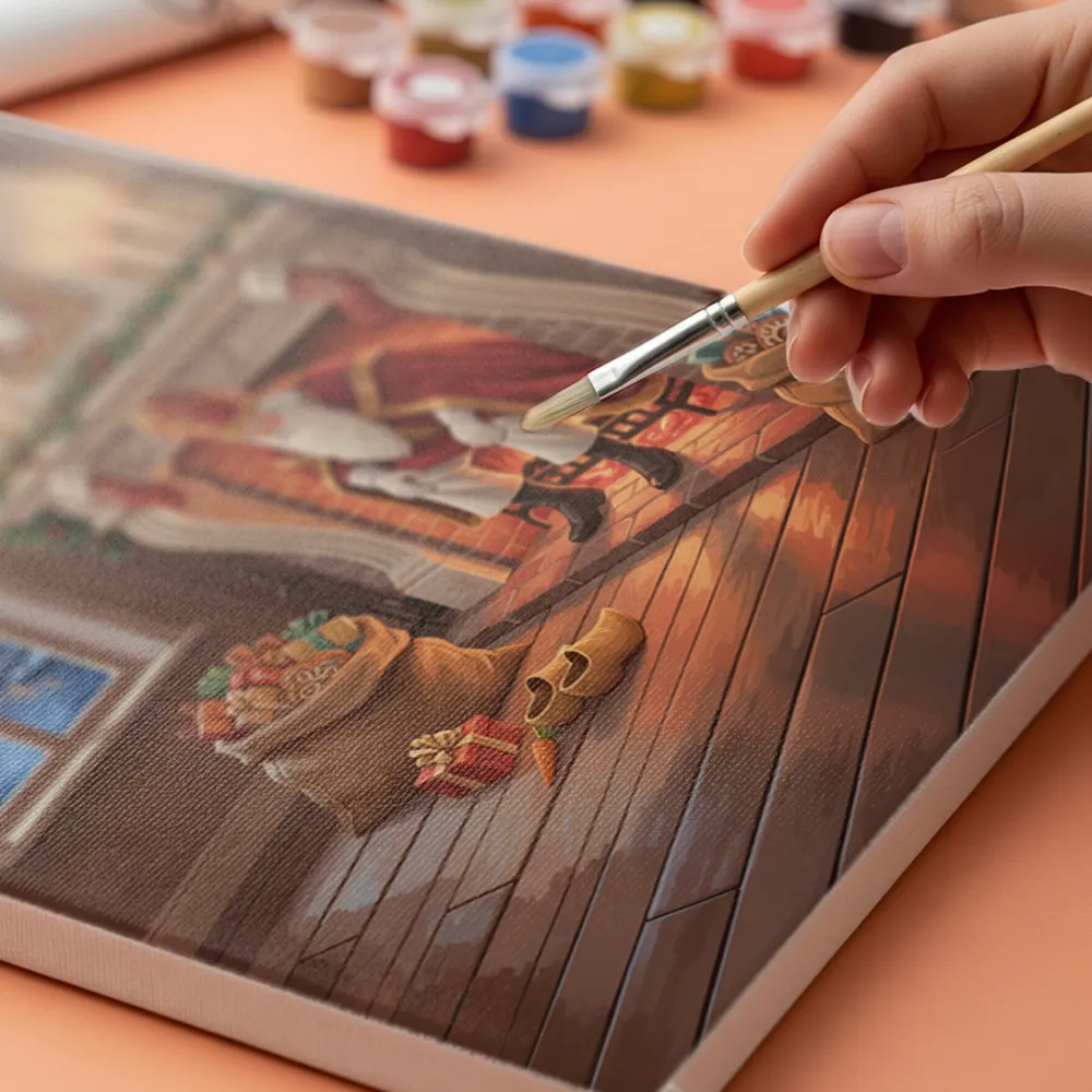 Pintar por Números - Por la chimenea, foto 5
