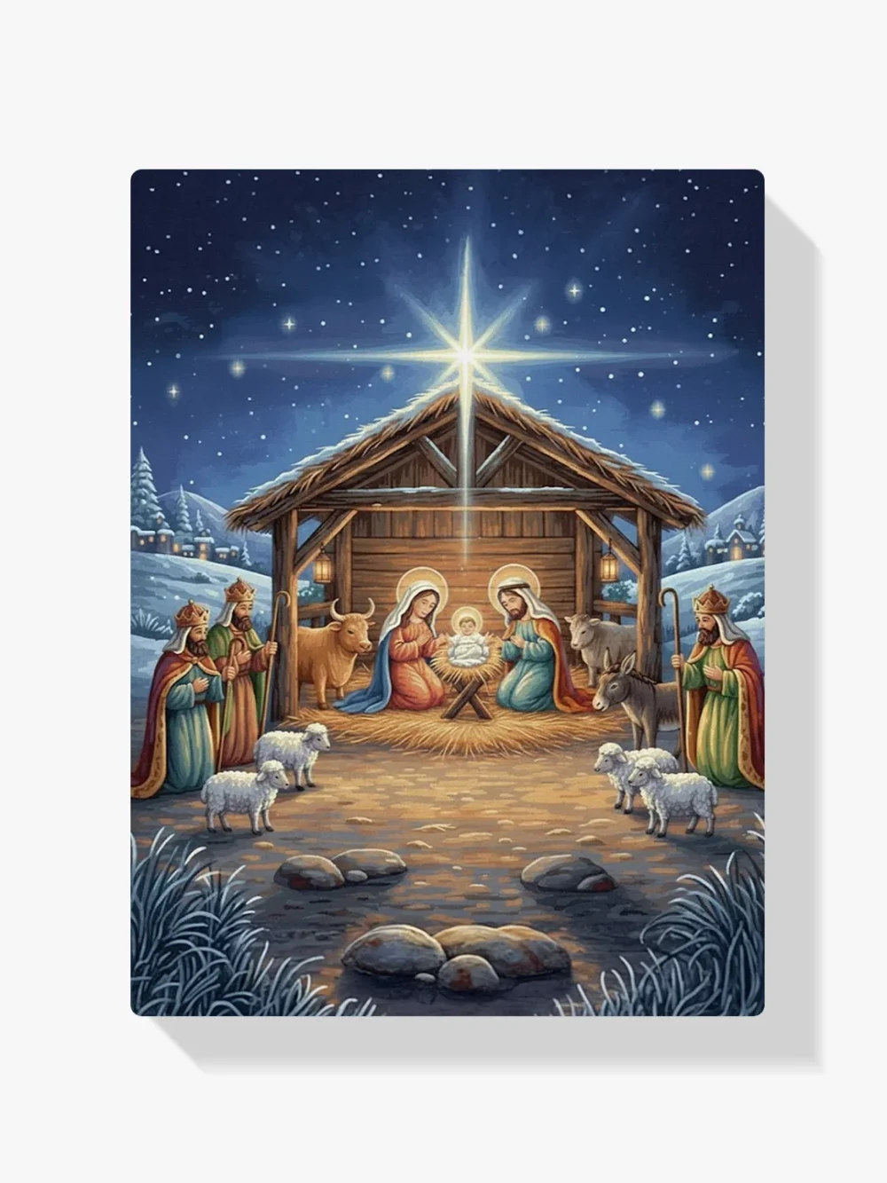 Pintar por Números - Belén de Nochebuena, foto 1