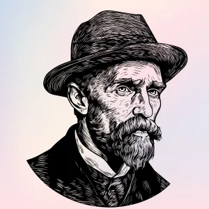 ¿Quién vivió dos meses con Vincent van Gogh?