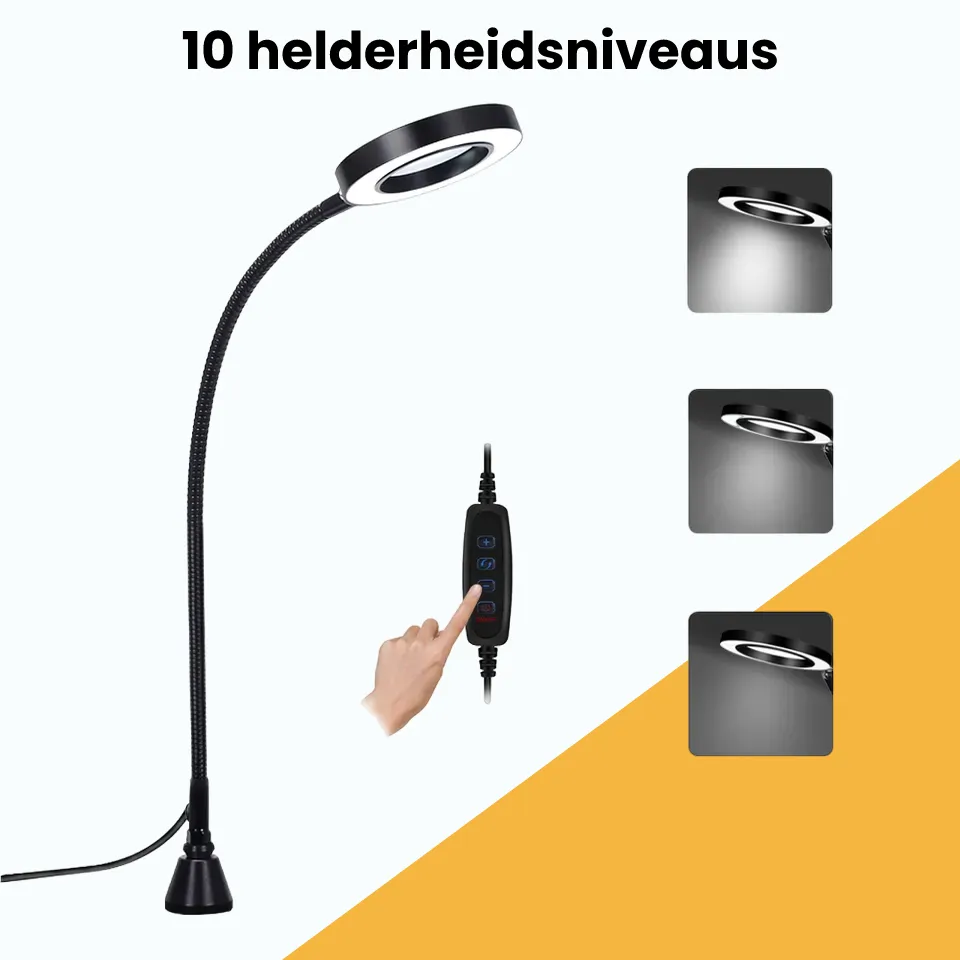 Lámpara lupa con luz LED – foto 4