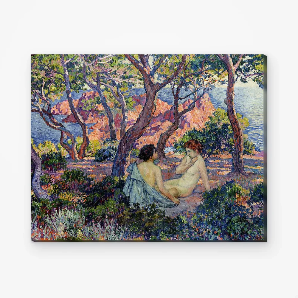 Pintar por Números - A la sombra de los pinos