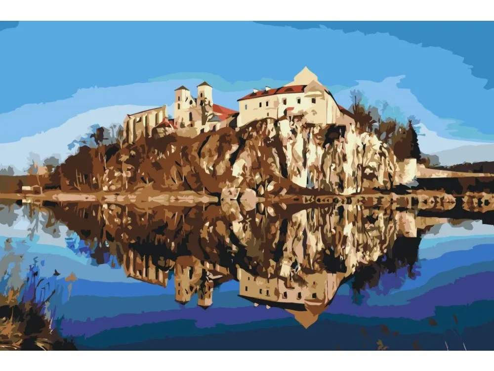 Pintar por números Abadía de Tyniec, Polonia – foto 2