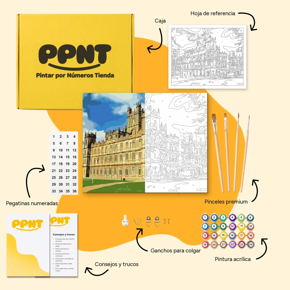 Pintar por Números - Abadía de Westminster, Inglaterra 2