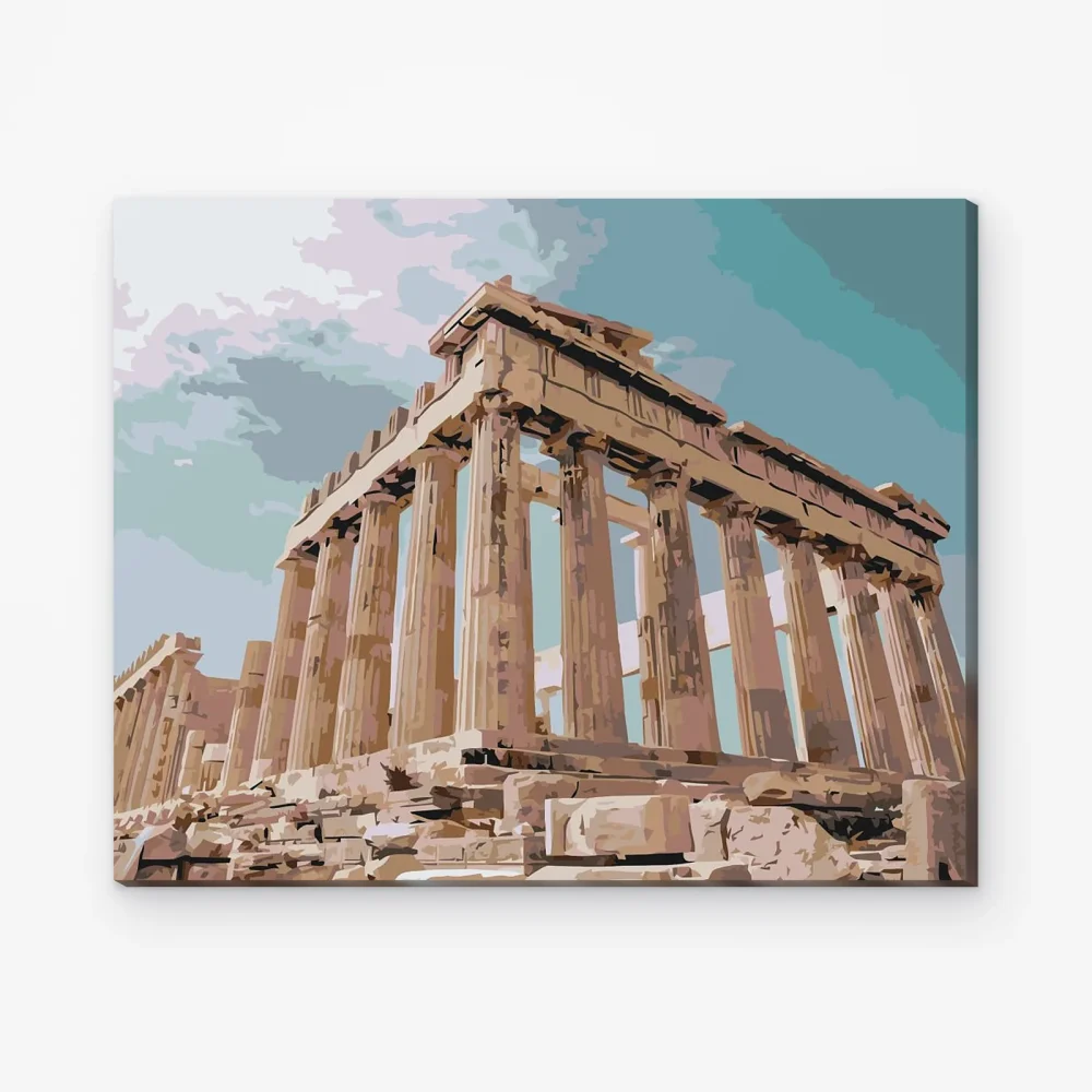 Pintar por Números - Acrópolis, Atenas