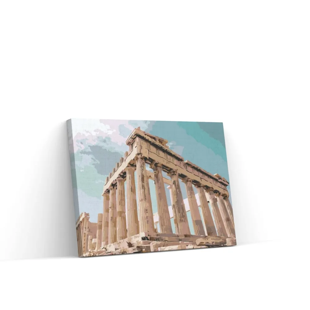 Pintar por números Acrópolis, Atenas