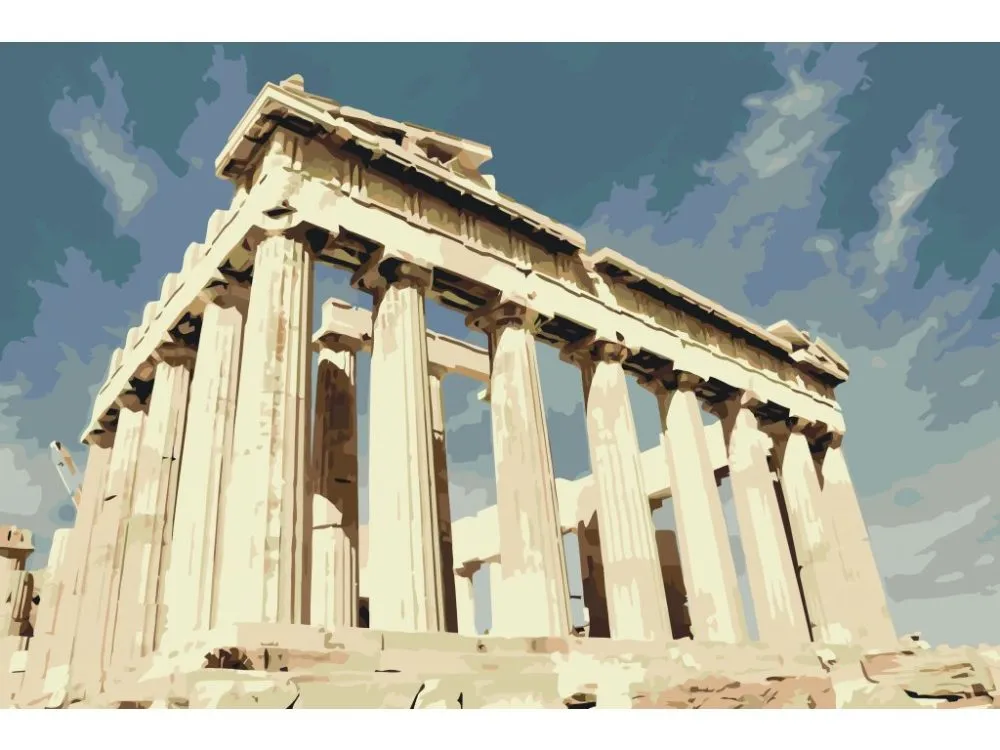 Pintar por números Acrópolis, Atenas 2 – foto 2