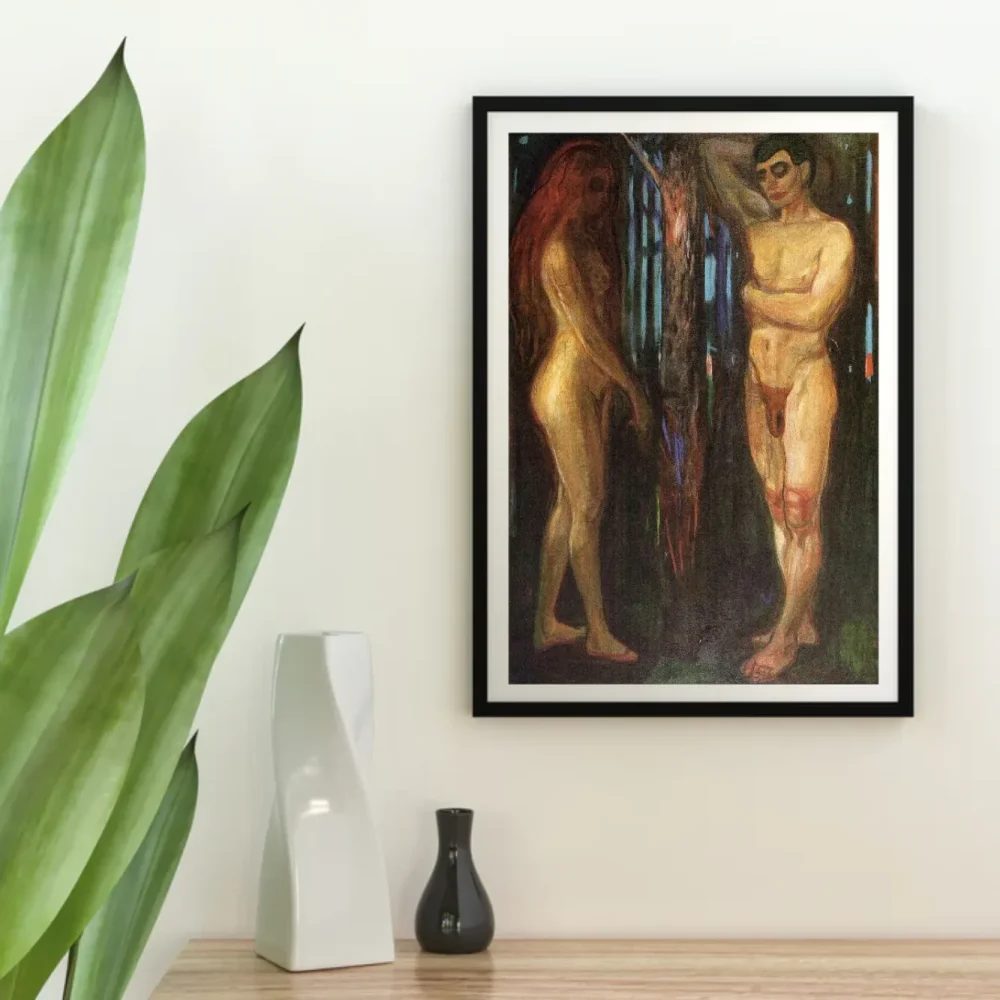 Pintar por números Adán y Eva – foto 4