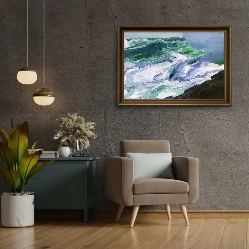 Pintar por números Aguas tumultuosas – foto 2