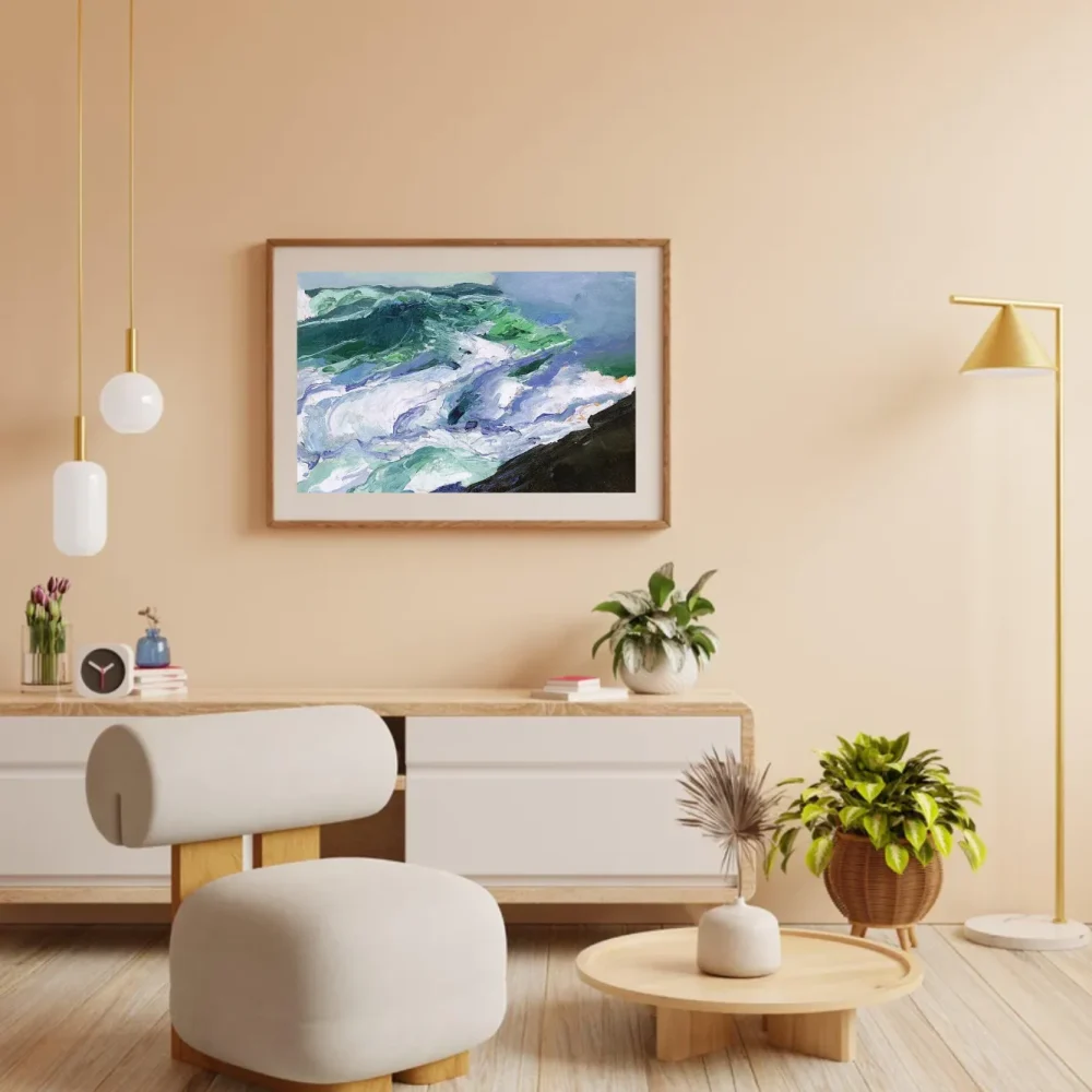 Pintar por números Aguas tumultuosas – foto 3