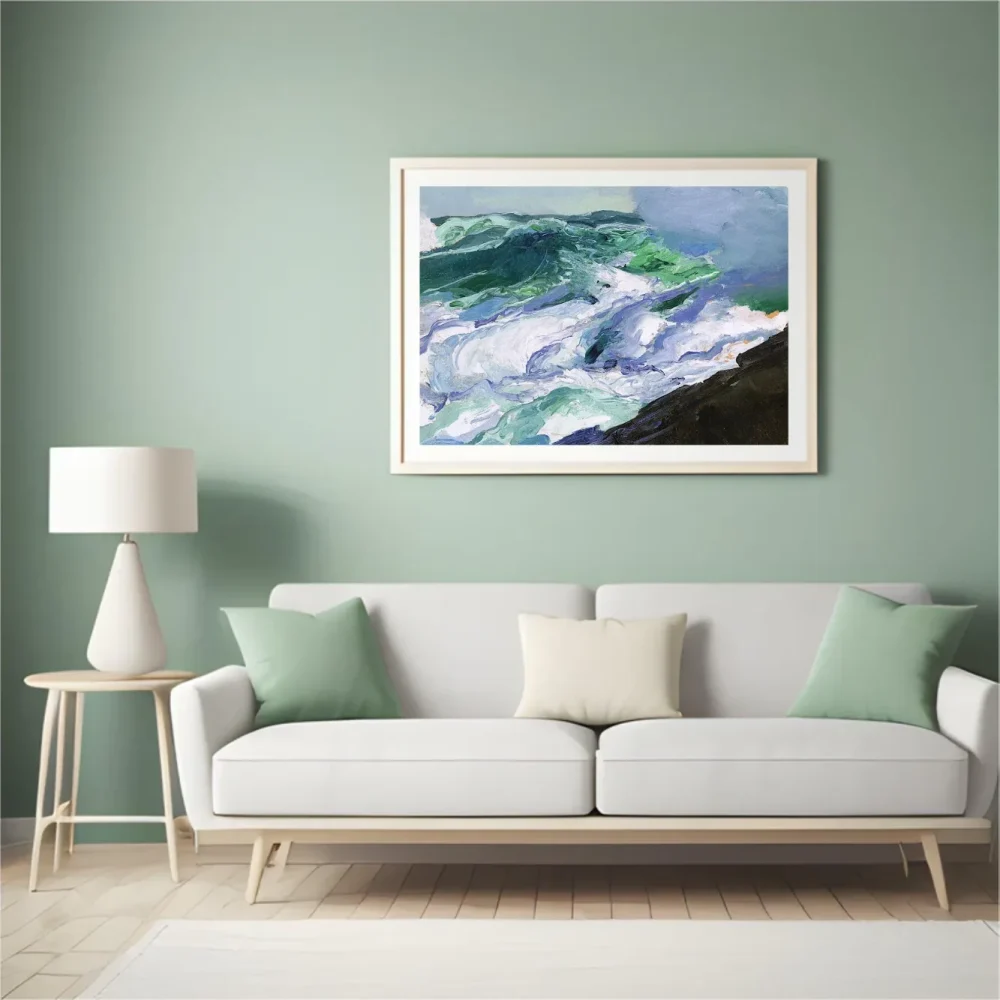 Pintar por números Aguas tumultuosas – foto 4