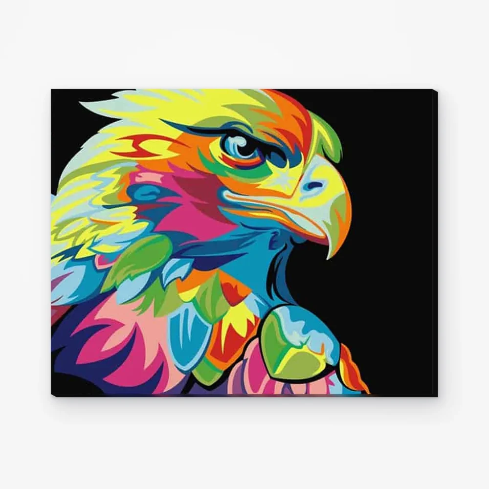 Pintar por Números - Águila - Para niños