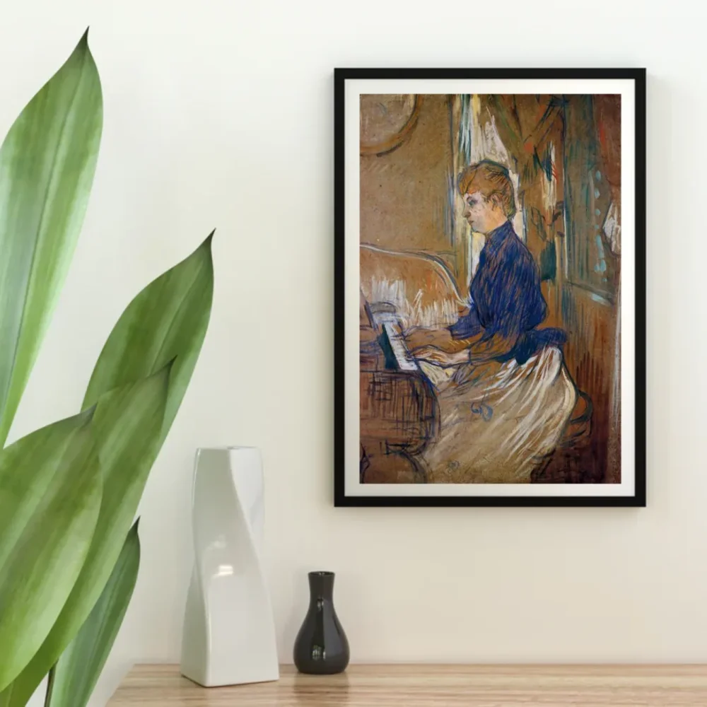 Pintar por números Al piano, Madame Juliette Pascal en Malromé – foto 4
