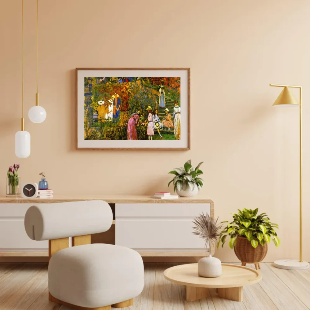 Pintar por números Al pie de la gran escalera (estudio) – foto 3