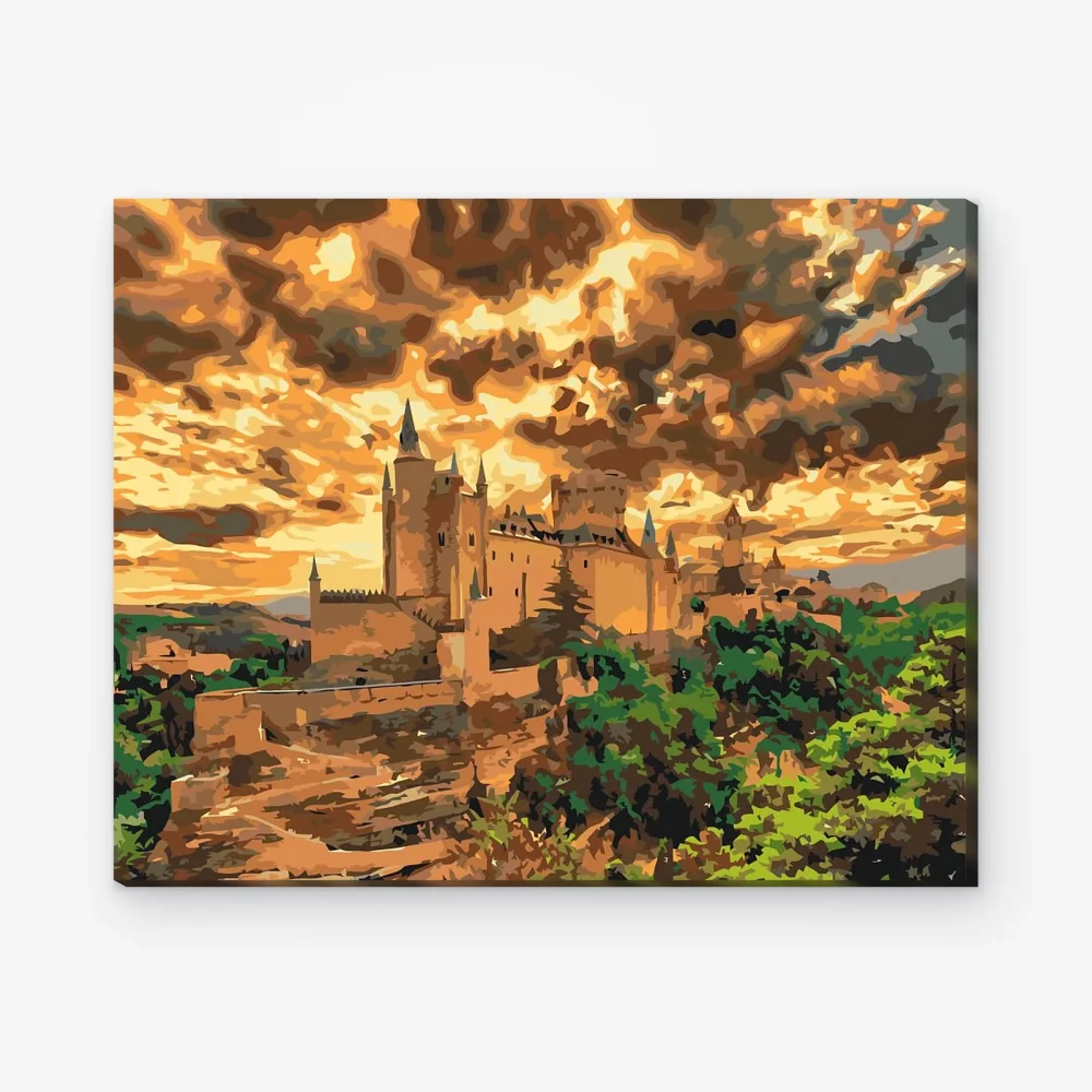 Pintar por Números - Alcázar de Segovia