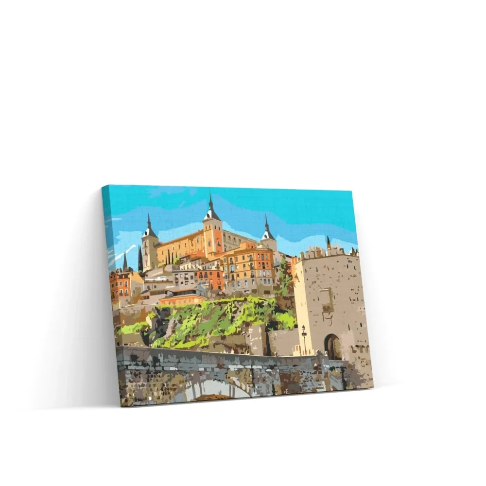Pintar por números Alcázar de Segovia 2