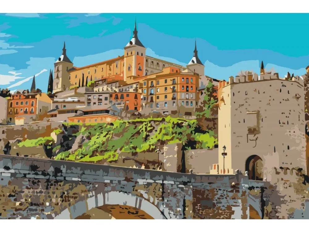 Pintar por números Alcázar de Segovia 2 – foto 2