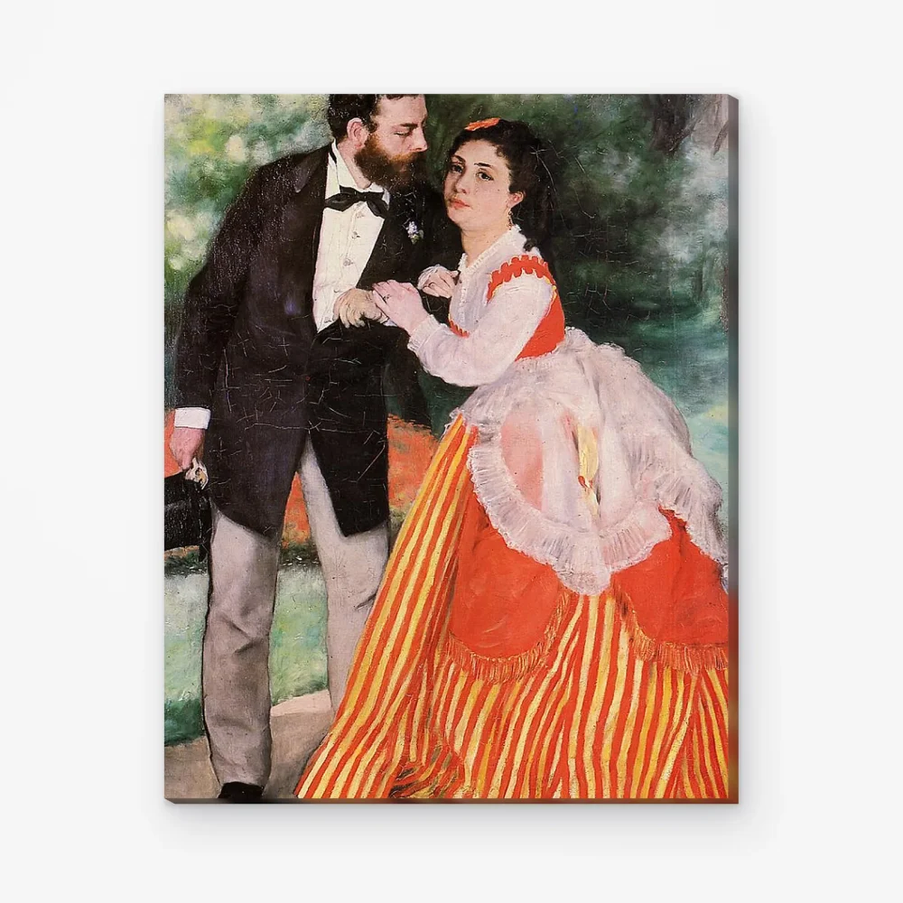 Pintar por Números - Alfred Sisley con su esposa
