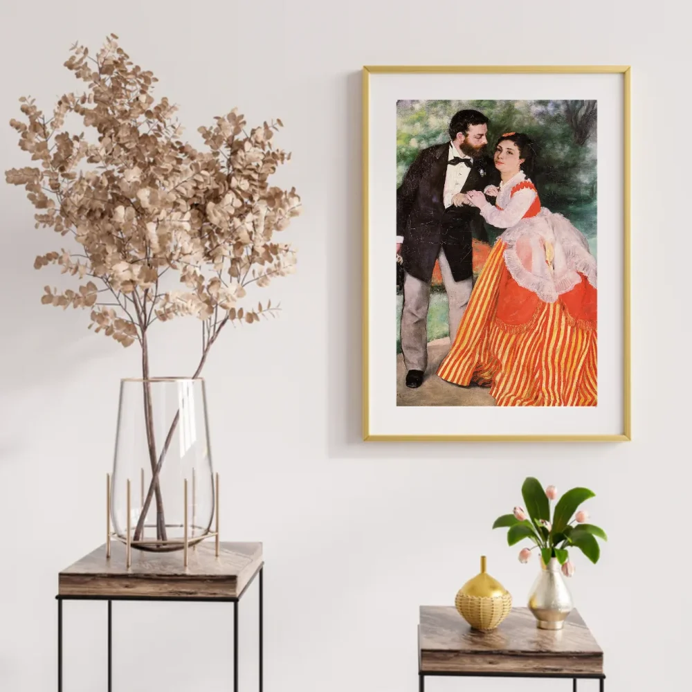 Pintar por números Alfred Sisley con su esposa – foto 2