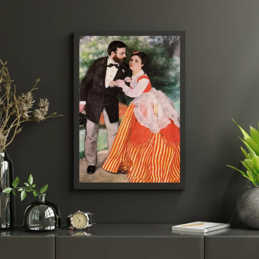 Pintar por números Alfred Sisley con su esposa – foto 3