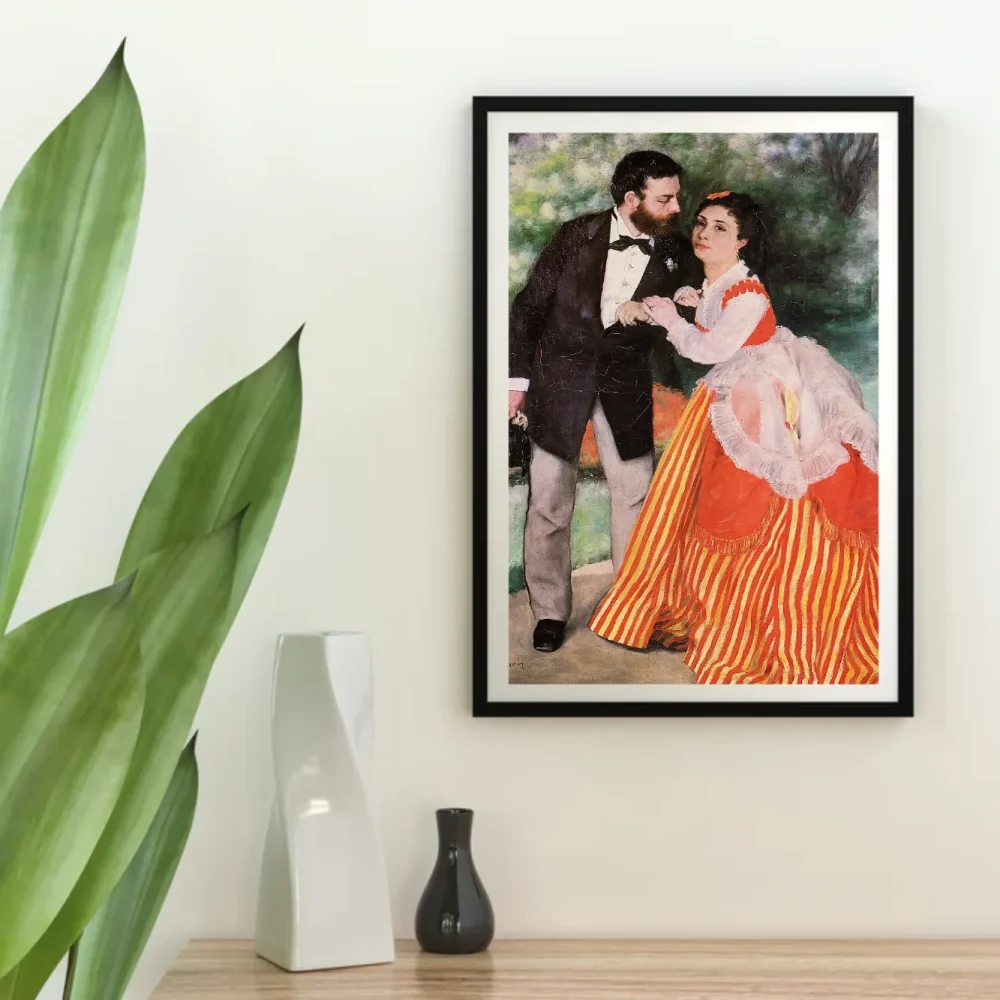 Pintar por números Alfred Sisley con su esposa – foto 4