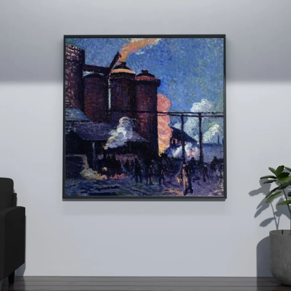 Pintar por números Altos hornos en Charleroi 1 – foto 4
