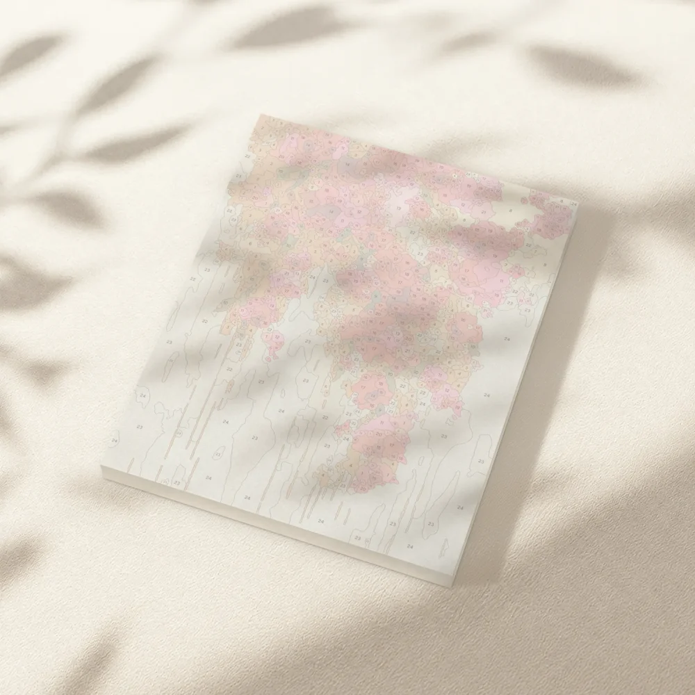 Pintar por Números - Amanecer en flor