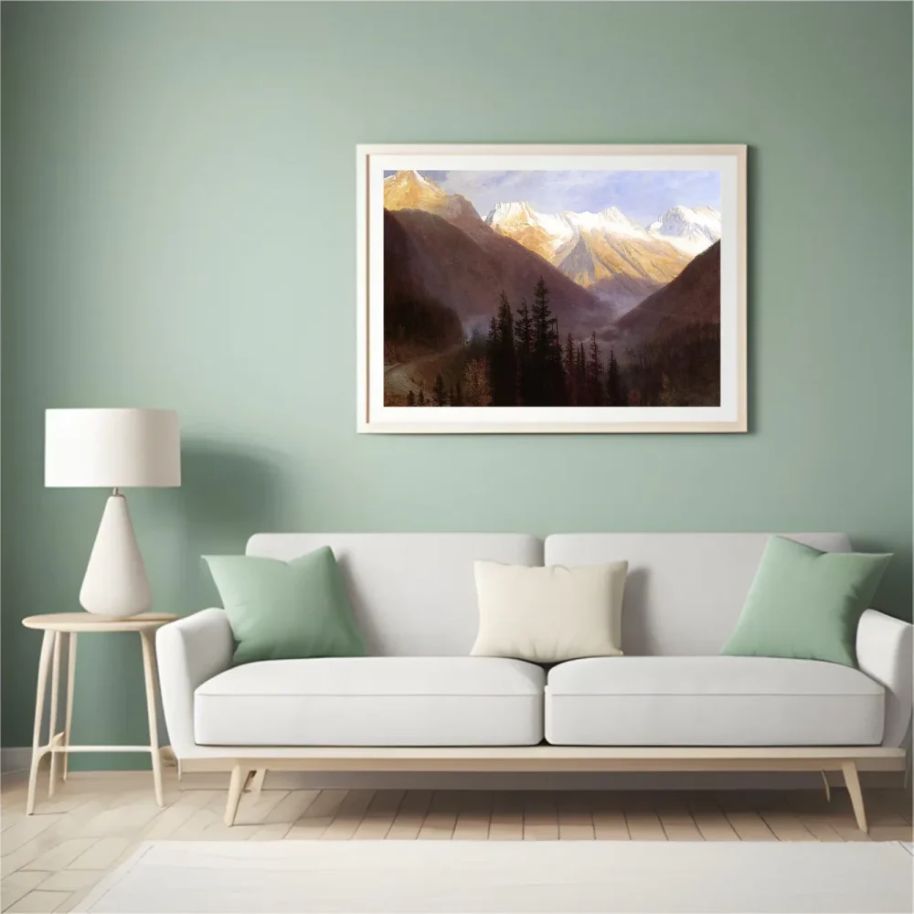 Pintar por números Amanecer en Glacier Station – foto 4