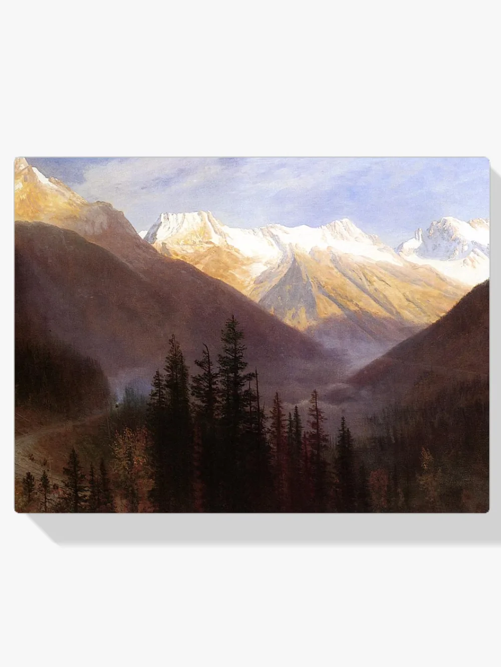 Pintar por números Amanecer en Glacier Station