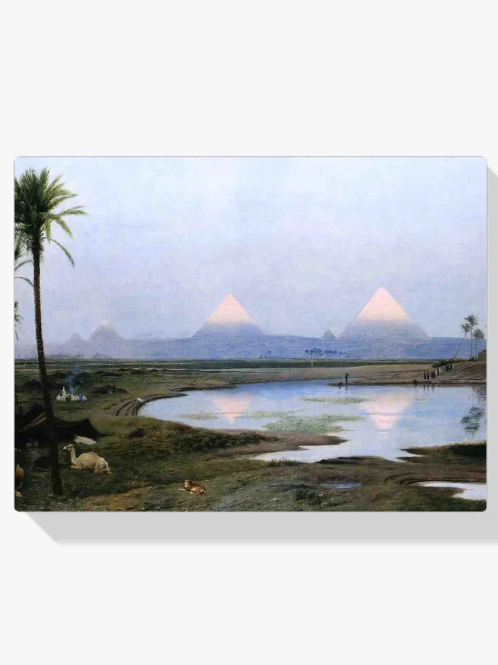 Pintar por números Amanecer en las pirámides