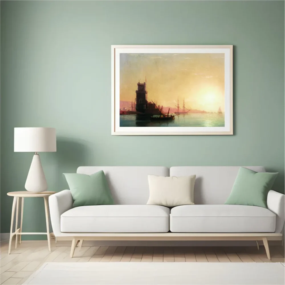 Pintar por números Amanecer en Lisboa – foto 4