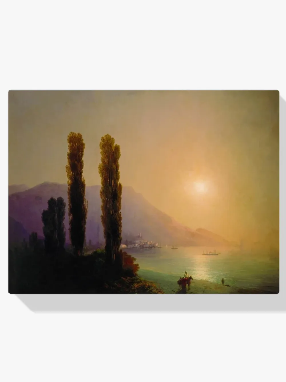 Pintar por números Amanecer en Yalta