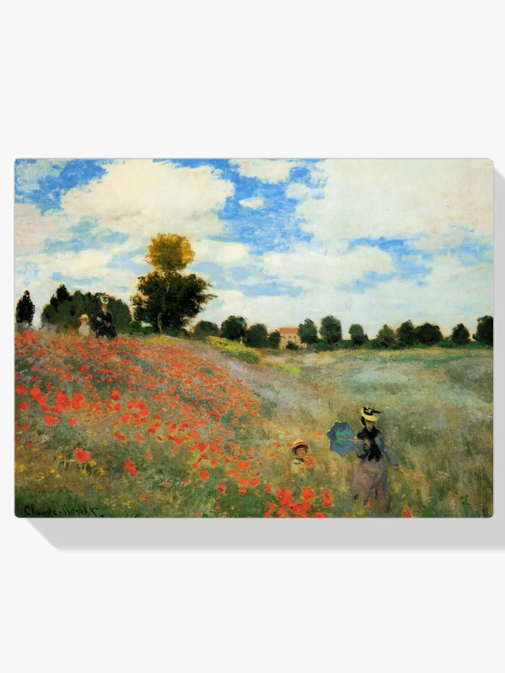 Pintar por números Amapolas en Argenteuil