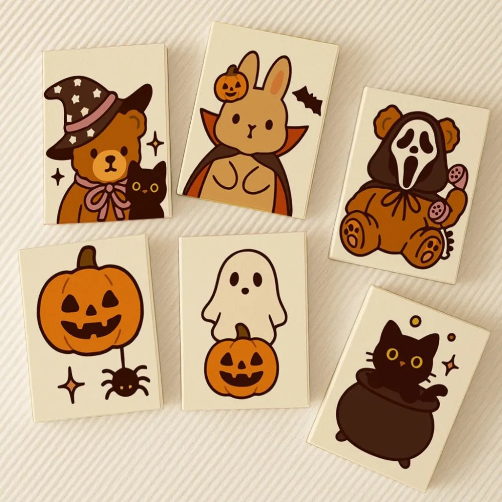 Pintar por números Amigos de Halloween